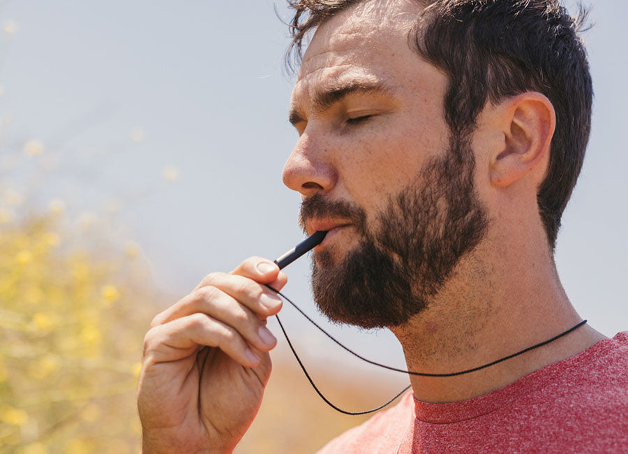 breathing necklace to quit vaping